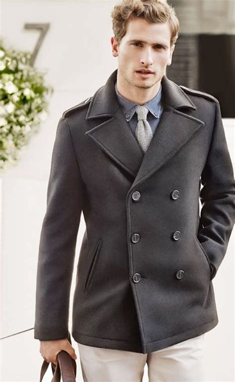 best men's pea coats.